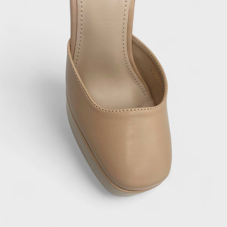 PANTOFI ELEVATI NUDE