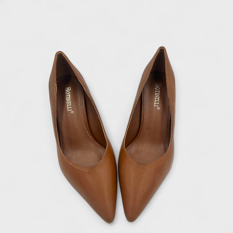 PANTOFI ELEGANTI CAMEL