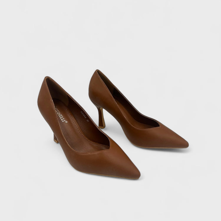 PANTOFI ELEGANTI CAMEL