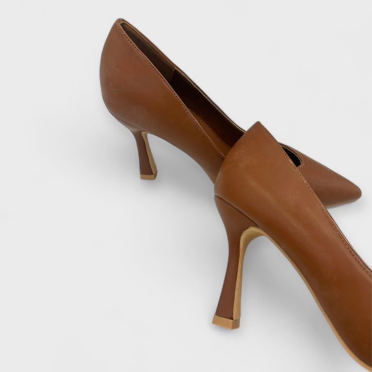 PANTOFI ELEGANTI CAMEL