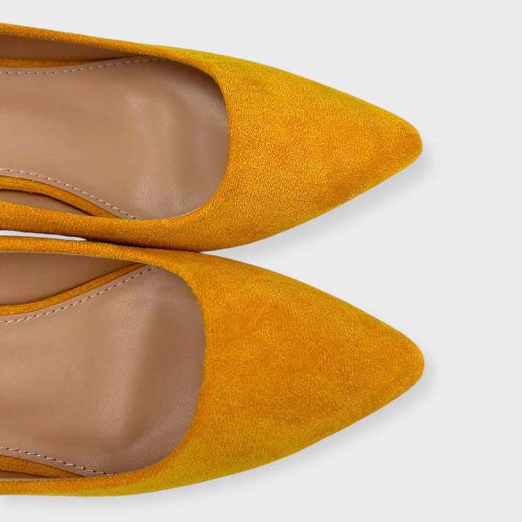 PANTOFI SWIRL GALBENI