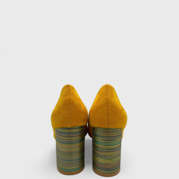 PANTOFI SWIRL GALBENI