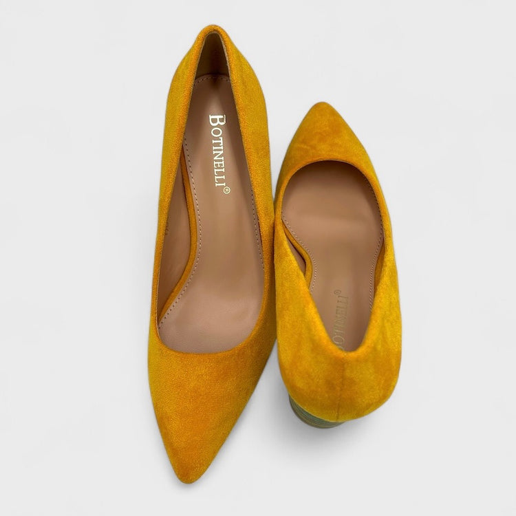 PANTOFI SWIRL GALBENI