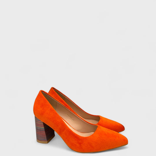 PANTOFI SWIRL PORTOCALII