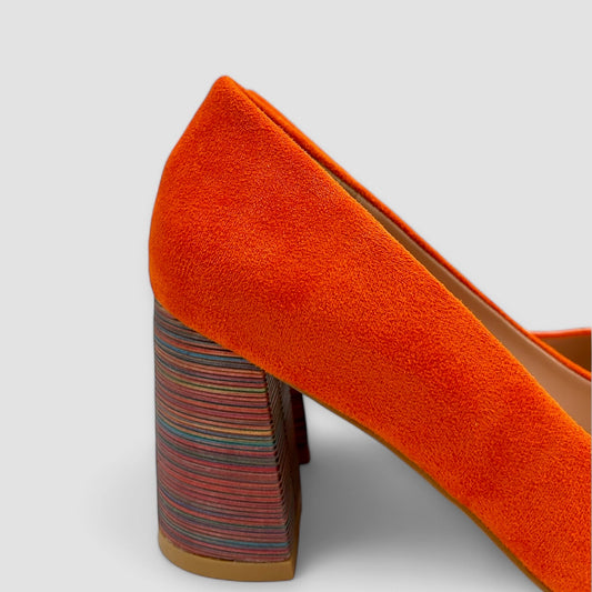 PANTOFI SWIRL PORTOCALII