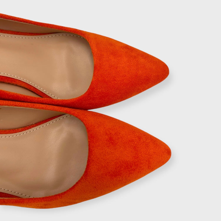 PANTOFI SWIRL PORTOCALII