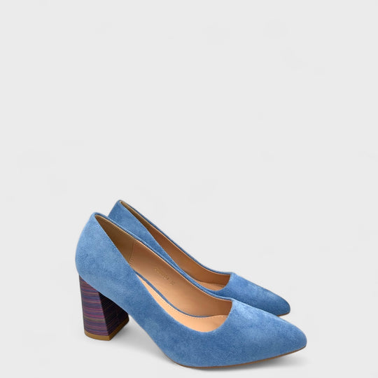 PANTOFI SWIRL ALBASTRI
