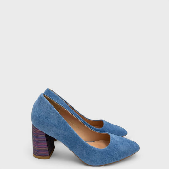 PANTOFI SWIRL ALBASTRI