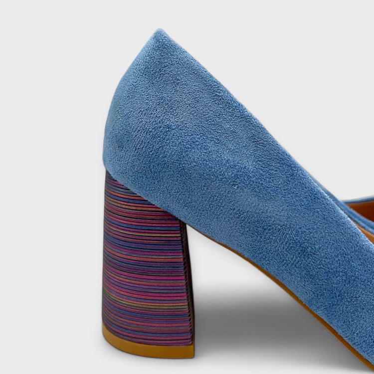 PANTOFI SWIRL ALBASTRI