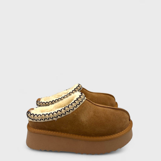 PANTOFI TIP UGG MARO