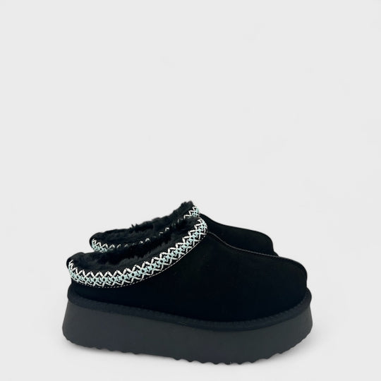 PANTOFI TIP UGG NEGRI