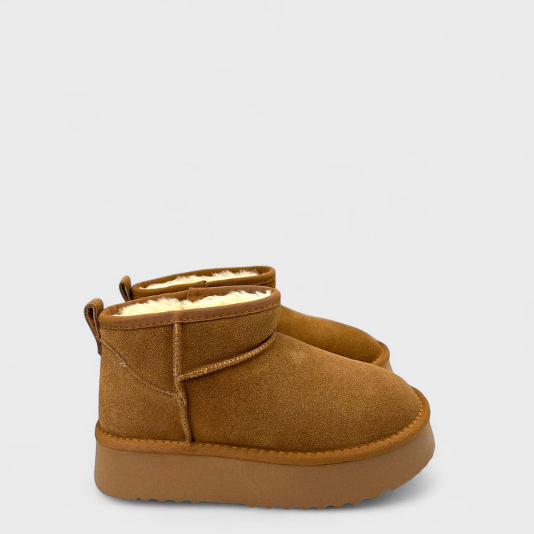 PANTOFI TIP UGG MARO