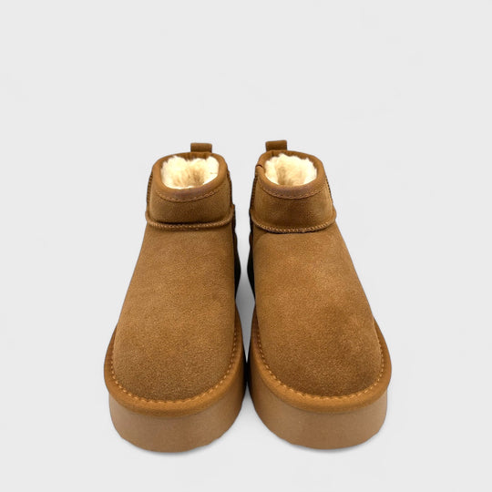 PANTOFI TIP UGG MARO