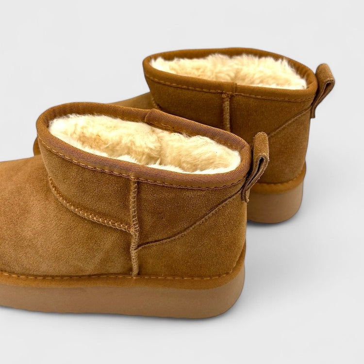 PANTOFI TIP UGG MARO