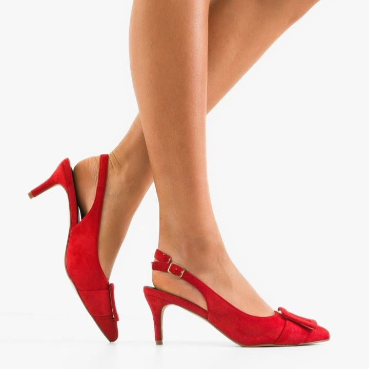 PANTOFI EMERALD ROSI