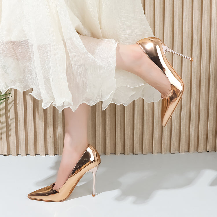 PANTOFI HADID CHAMPAGNE