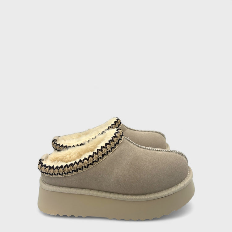 PANTOFI TIP UGG GRI