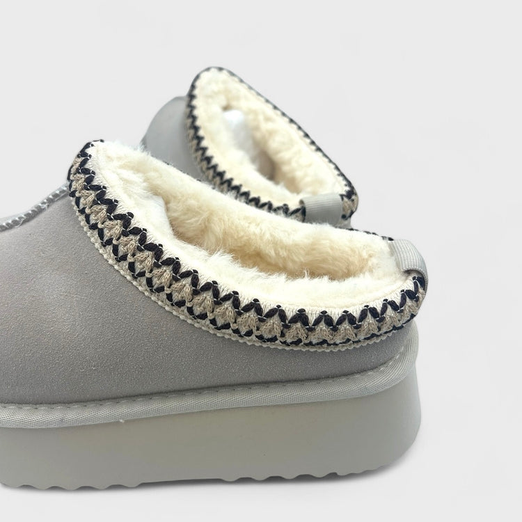 PANTOFI TIP UGG GRI