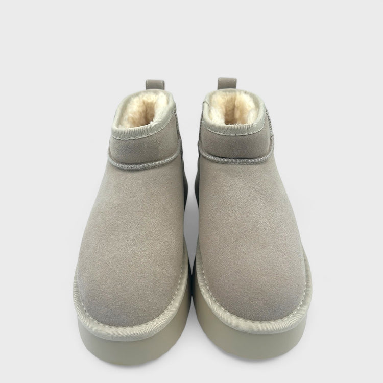 PANTOFI TIP UGG GRI