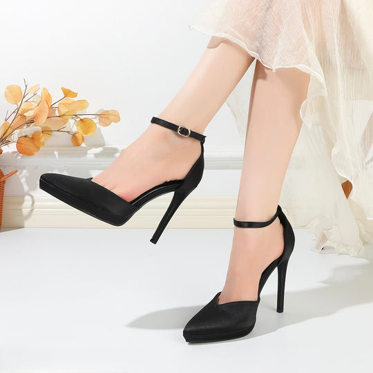 PANTOFI GLASARE NEGRI