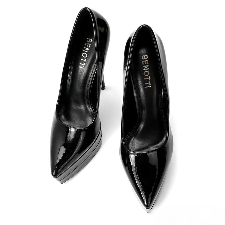 PANTOFI NAYLA NEGRI PU