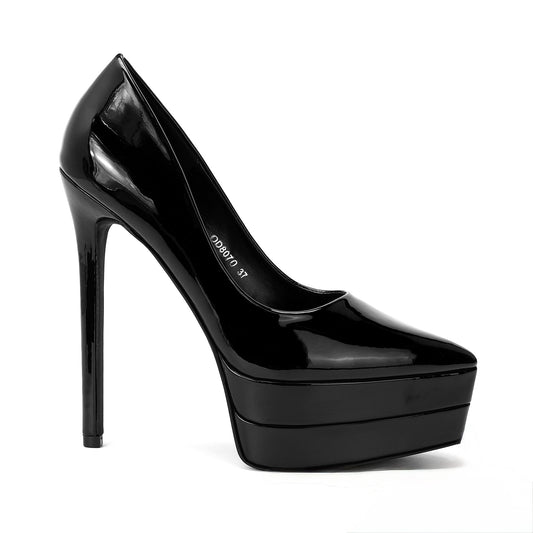 PANTOFI NAYLA NEGRI PU