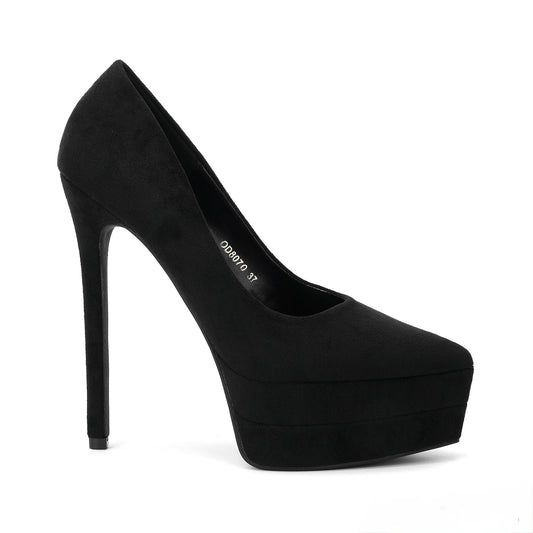 PANTOFI NAYLA NEGRI SUEDE