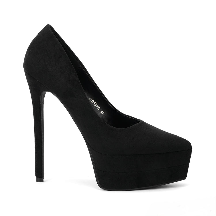 PANTOFI NAYLA NEGRI SUEDE