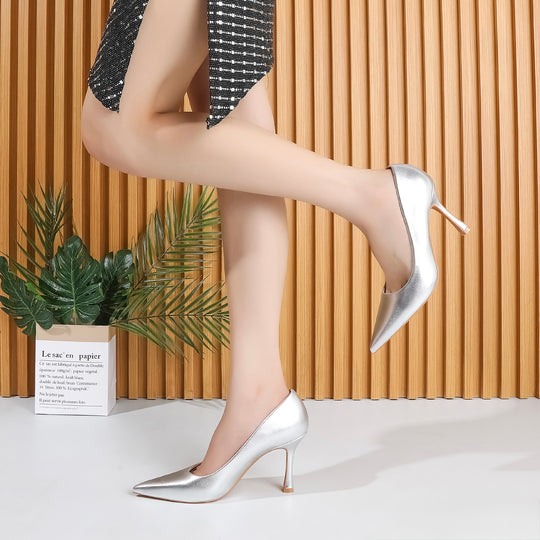 PANTOFI HALA ARGINTII