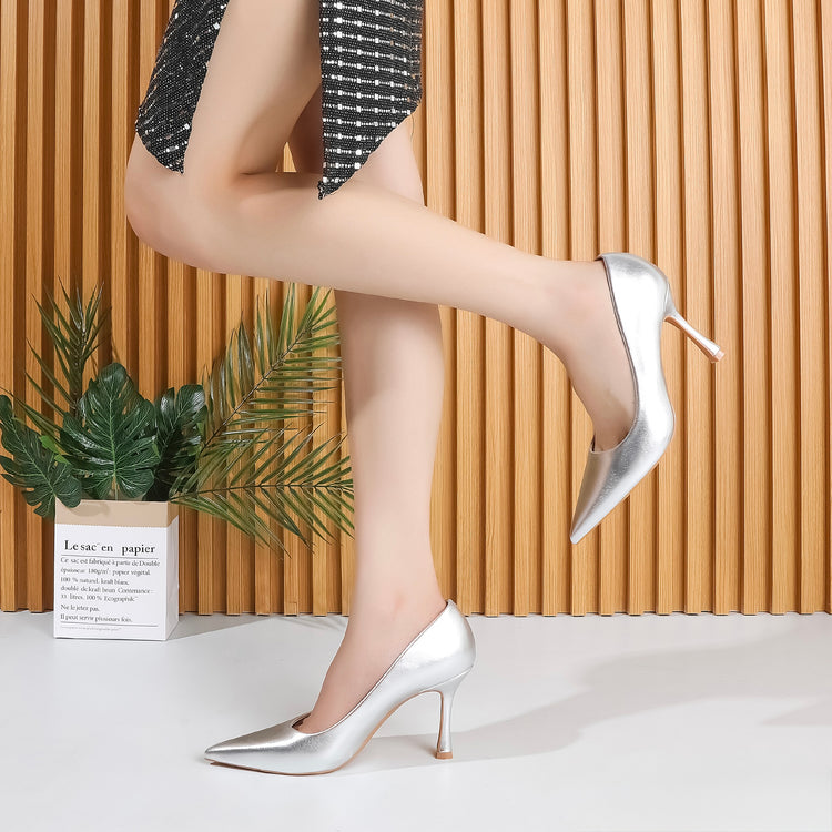 PANTOFI HALA ARGINTII