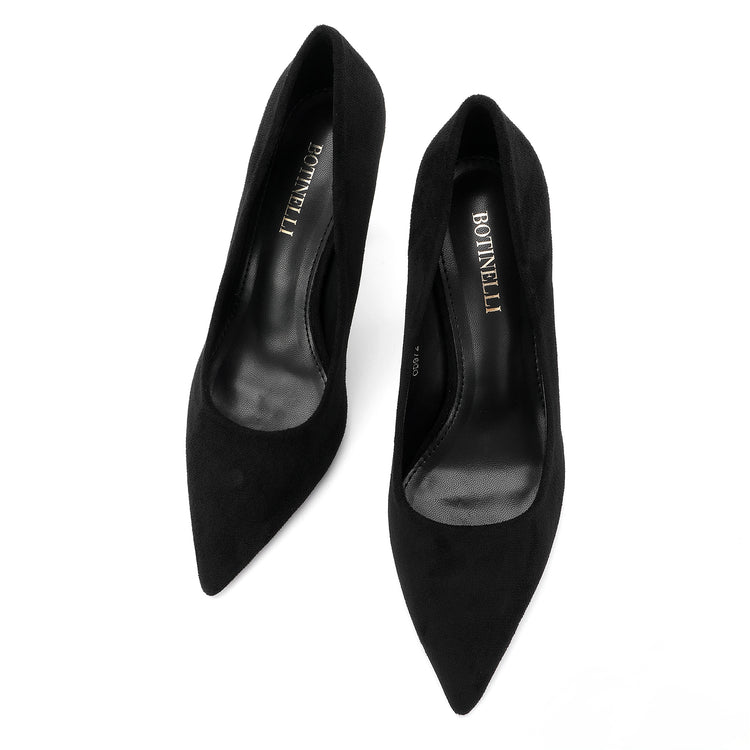 PANTOFI HALA NEGRI SUEDE