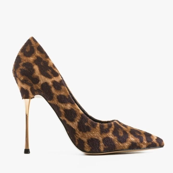 PANTOFI JULIA LEOPARD