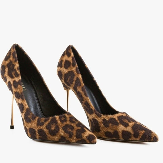 PANTOFI JULIA LEOPARD