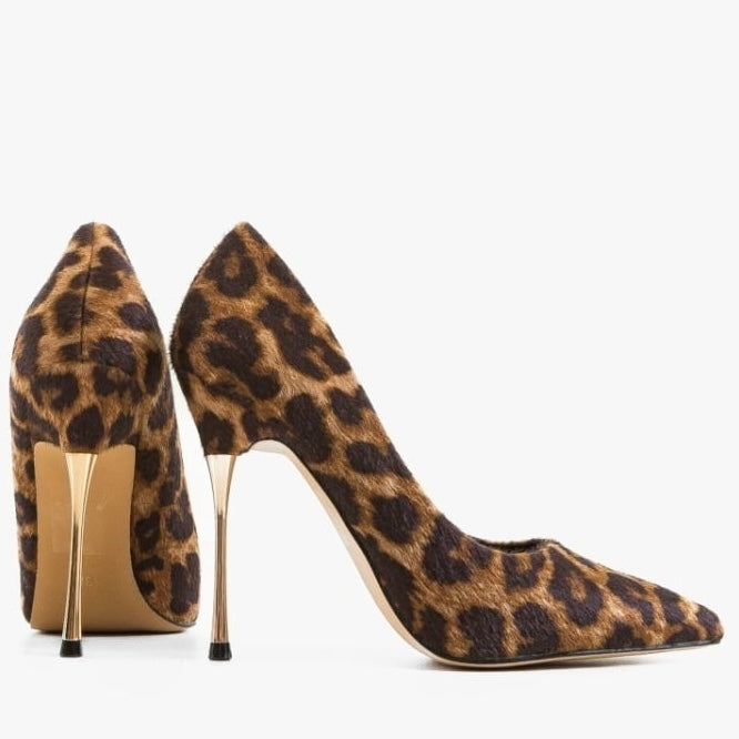 PANTOFI JULIA LEOPARD