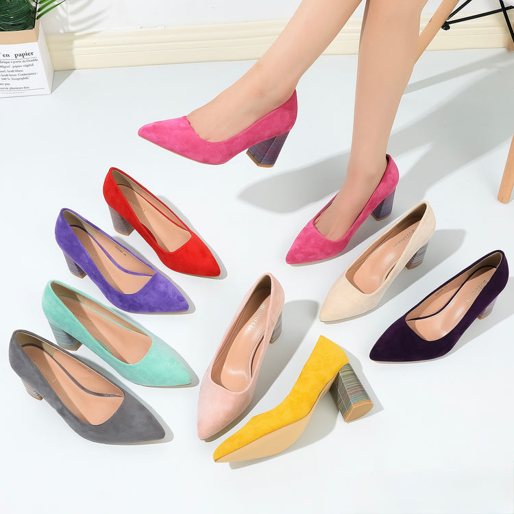 PANTOFI SWIRL MOV DESCHIS