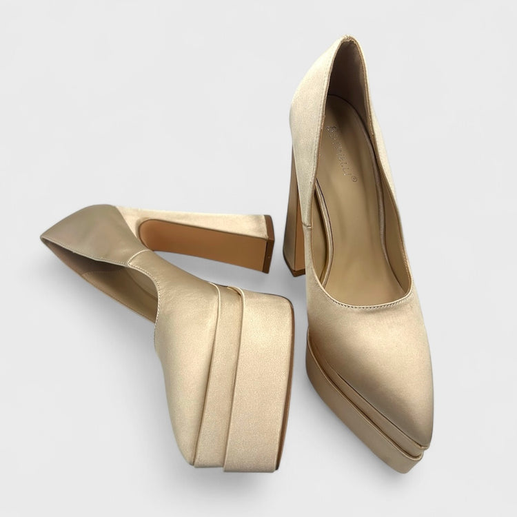PANTOFI CLODIYA BEJ