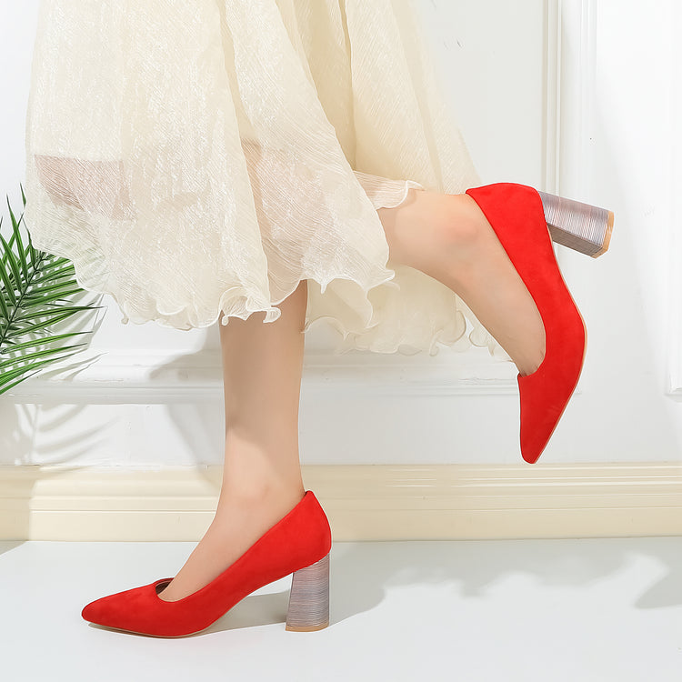 PANTOFI SWIRL PORTOCALII