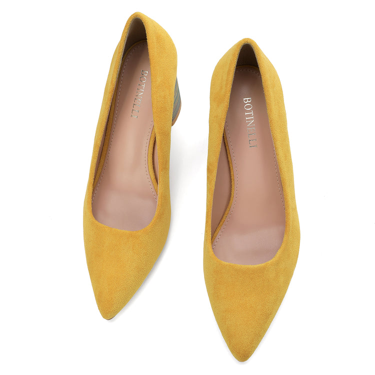 PANTOFI SWIRL GALBENI