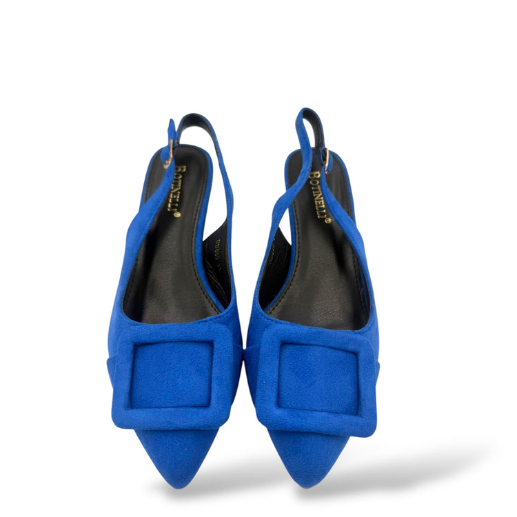 PANTOFI EMERALD ALBASTRI