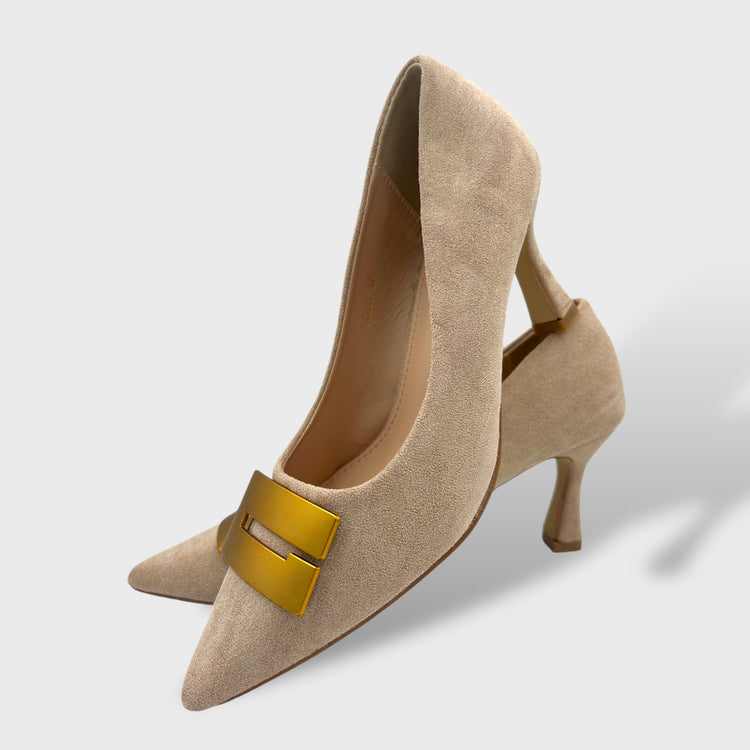 PANTOFI ANGELICA BEJ