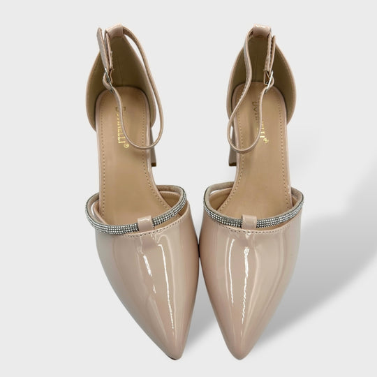 PANTOFI SAL NUDE
