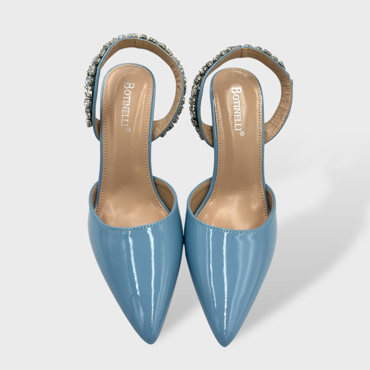 PANTOFI LADY ALBASTRI