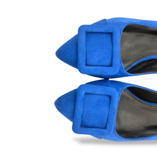 PANTOFI EMERALD ALBASTRI