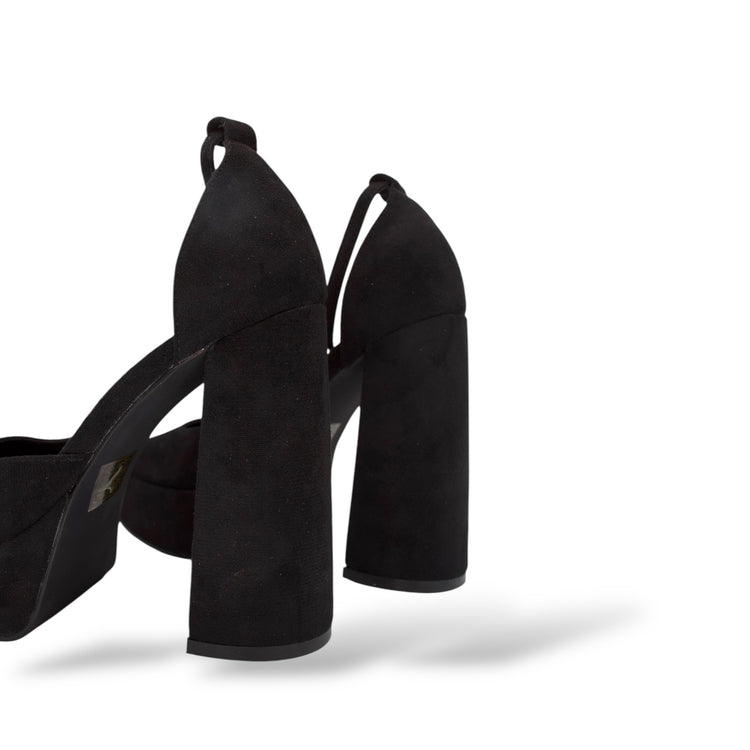 PANTOFI CHIVA NEGRI SUEDE