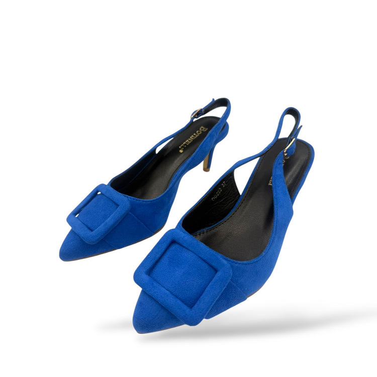 PANTOFI EMERALD ALBASTRI