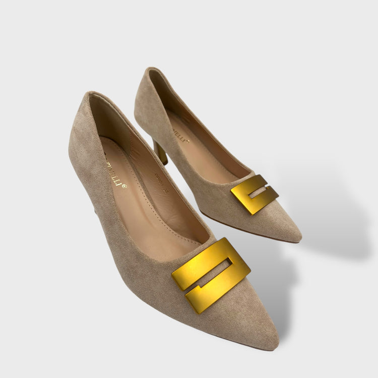 PANTOFI ANGELICA BEJ