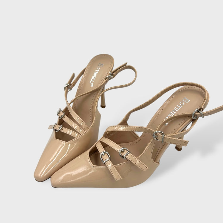 PANTOFI ROUGE BEJ
