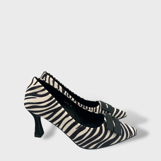 PANTOFI ANGELICA ZEBRA