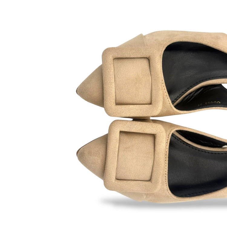 PANTOFI EMERALD BEJ