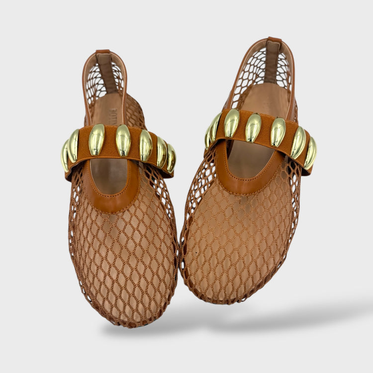 BALERINI TELA CAMEL